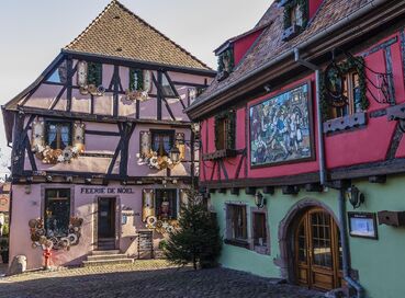 Noel Pazarlarında Alsaz, Strazburg ve Colmar