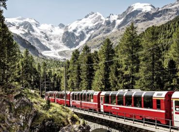 Bernina Express ile İsviçre Alpleri Ve Como Gölü (3)