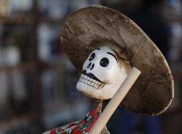 Ölüler Günü Festivalinde Meksika ve Guatemala