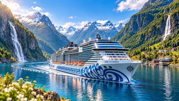 İZMİR ÇIKIŞLI MSC EURIBIA ile NORVEÇ FİYORTLARI