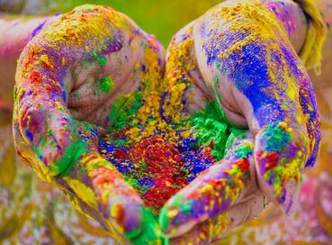 Hindistan & Nepal  Holi Festivali