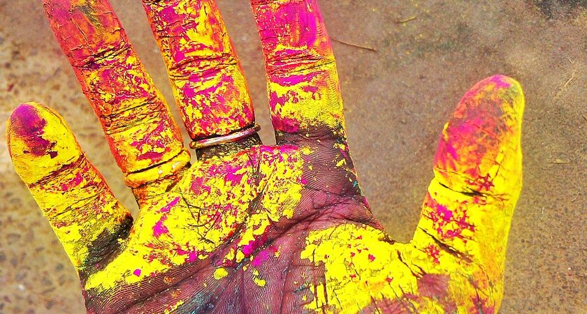 Hindistan; Altın Üçgen Holi Festivali